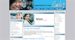 Desktop Screenshot of ismile.com.my